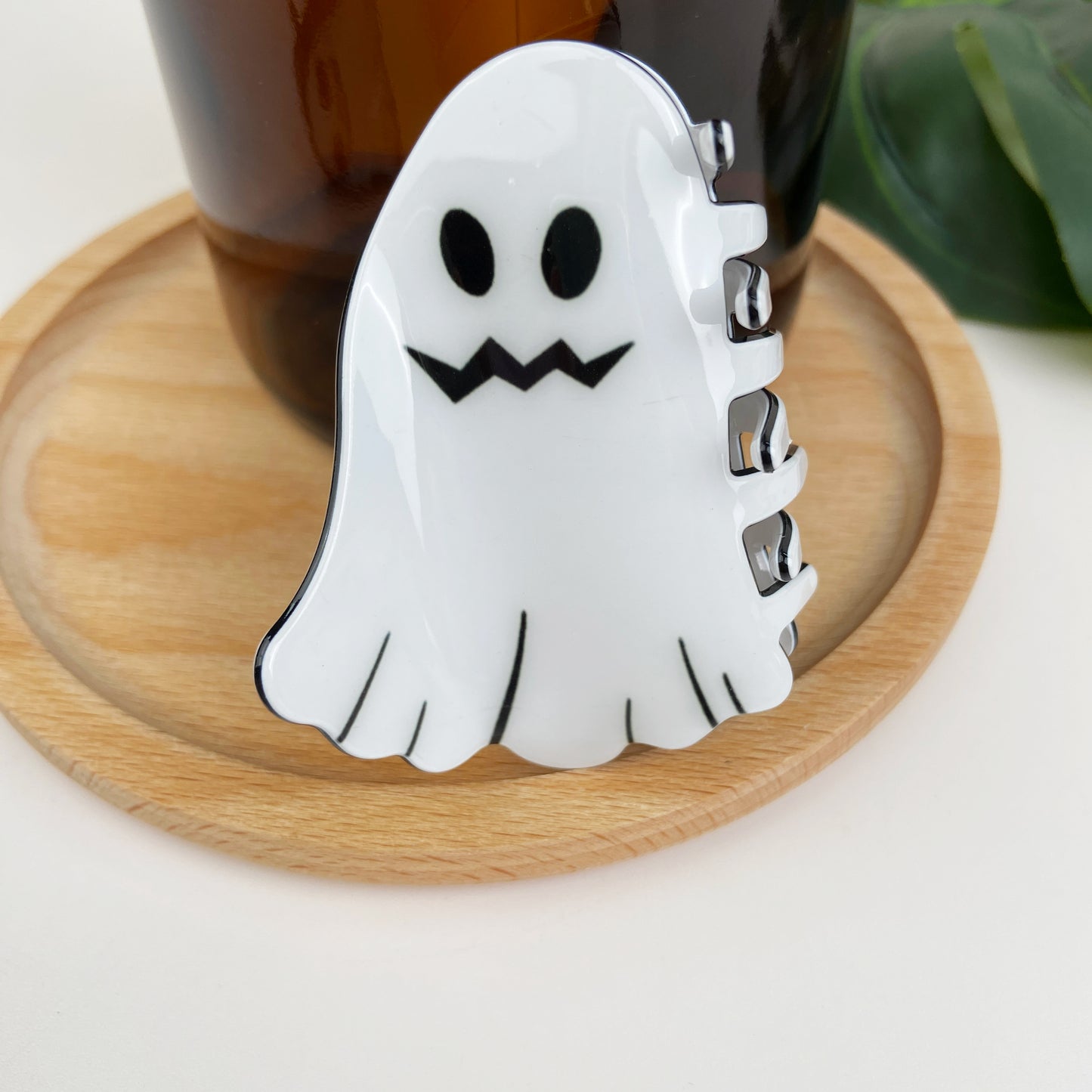 halloween ghost hair clip