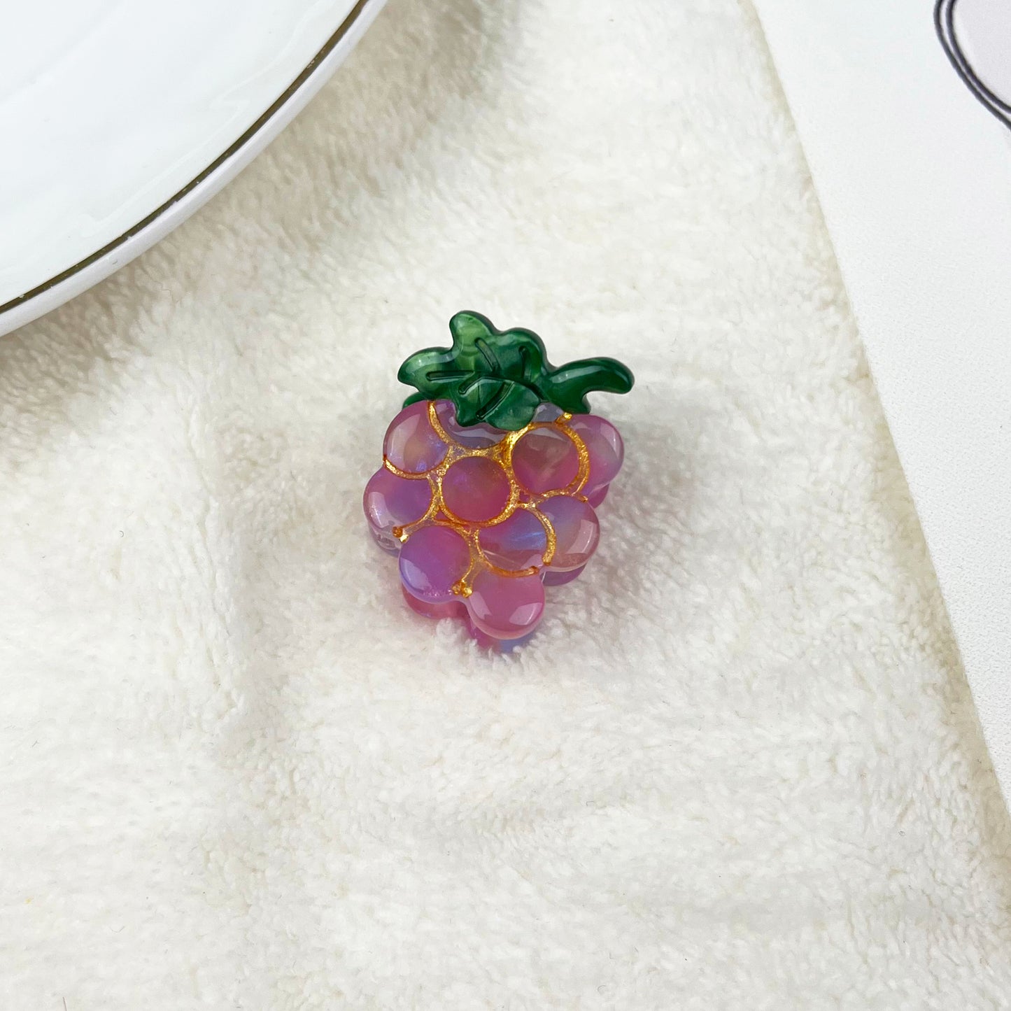 Acetate Fruit Small Hair Clip Cute Mini Claw Clip