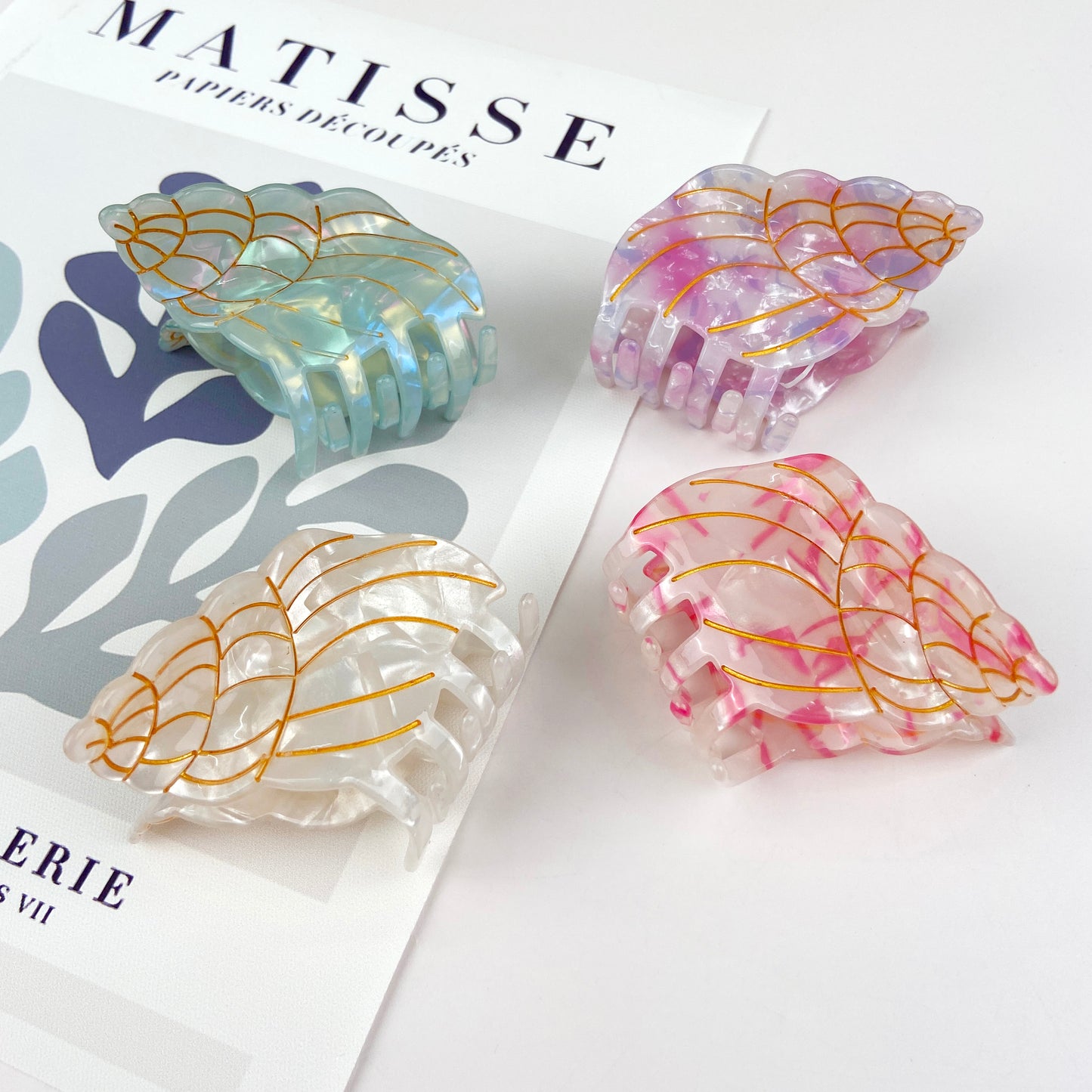 Conch hair claw cilp