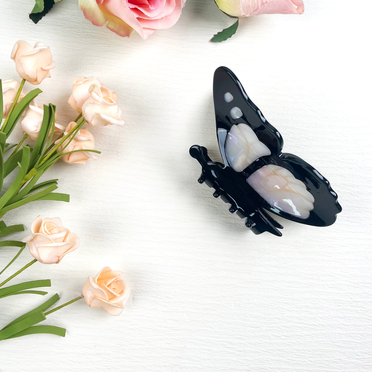 Acetate Butterfly Claw Clip Animal Hair Clips