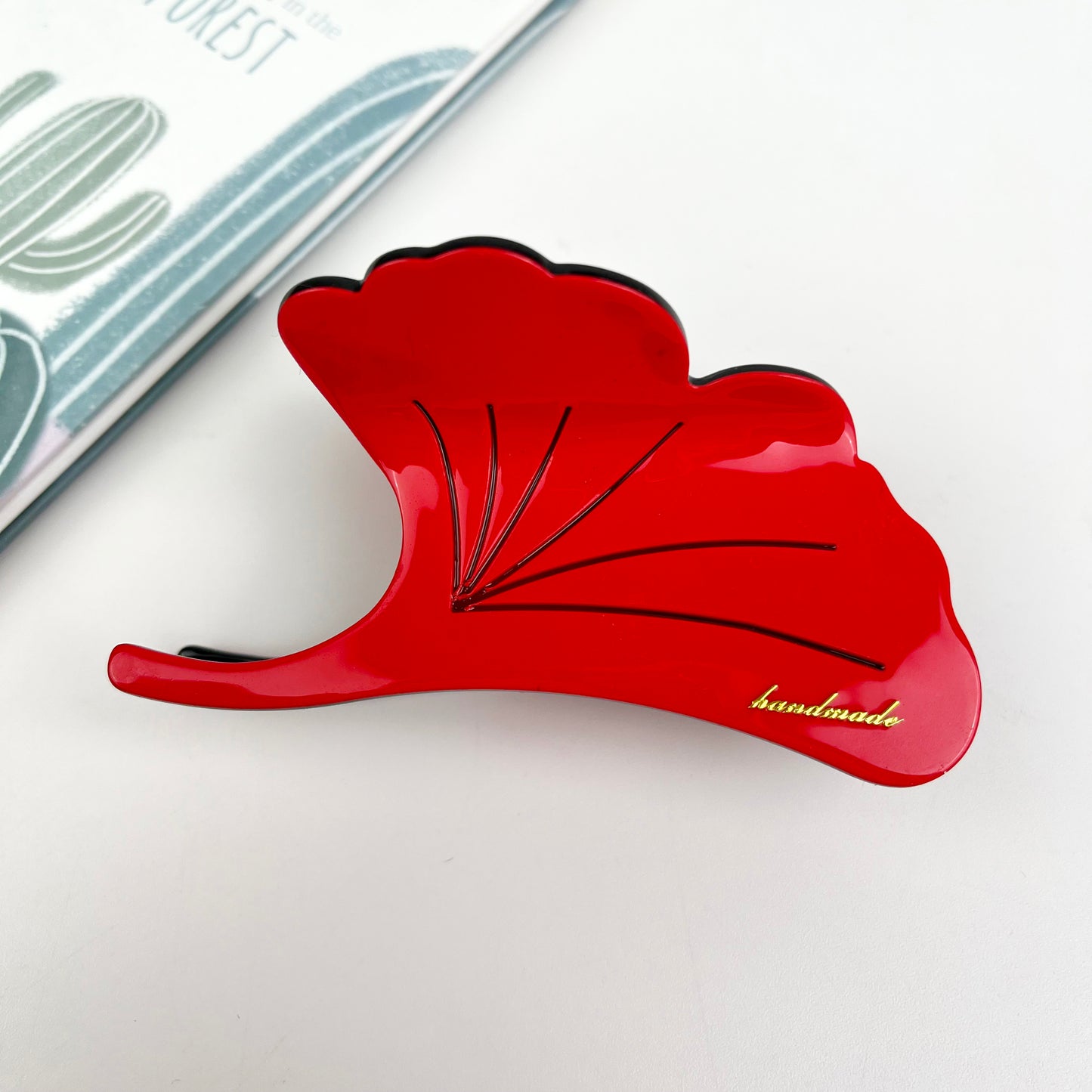 Acetate Maple Leaf Hair Clips Leaf Claw Clip