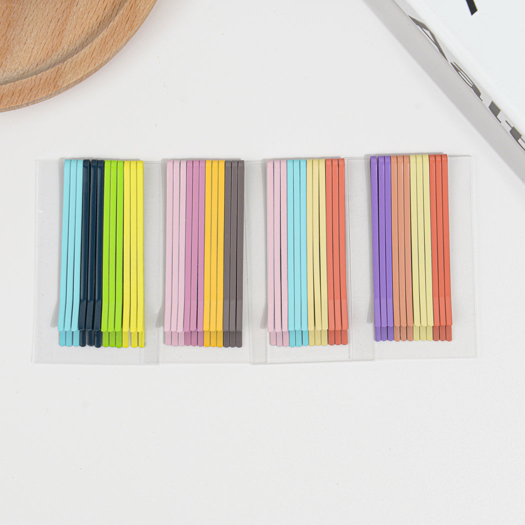 12PCS Candy Color Bobby Pins