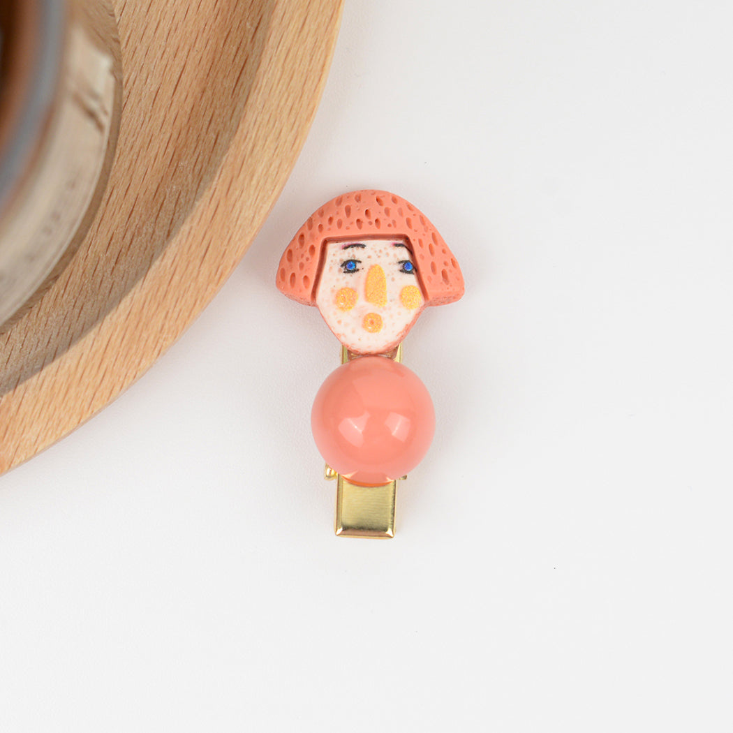 Cute Funny Little Man Barrettes