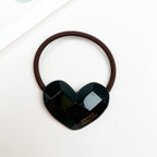 Acetate love hair tie spring sweet hair ties