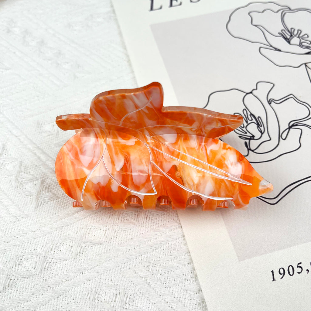 Maple Leaf Hair Clips Fallen Leaf Clip Autumn
