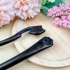 Cute Cat Claw Black Sandalwood Hairpin Long Wooden Hairpin