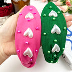 Valentine's Day Headband Women's Love Pearl Headband