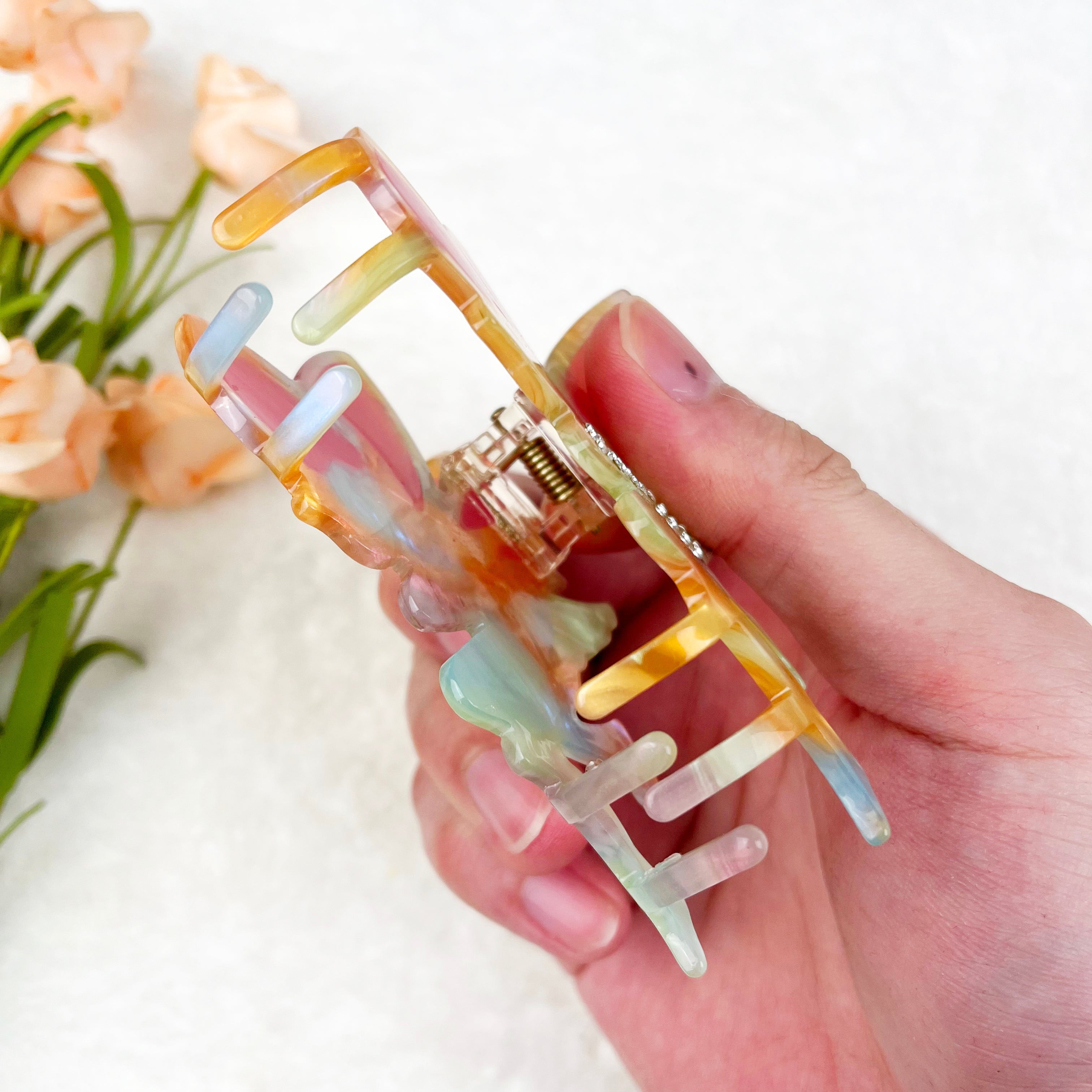 Lovely flower fairy hair claw clip