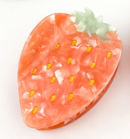 Strawberry Barrettes Acetic Acid Loose Clip Updo Shark Clip