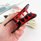 Acetate Maple Leaf Hair Clips Leaf Claw Clip