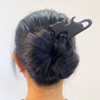 Cat U-shaped hairpin sandalwood hairpin