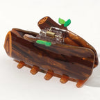 Animal Flower Acrylic Jaw Clip Updo Shark Clip