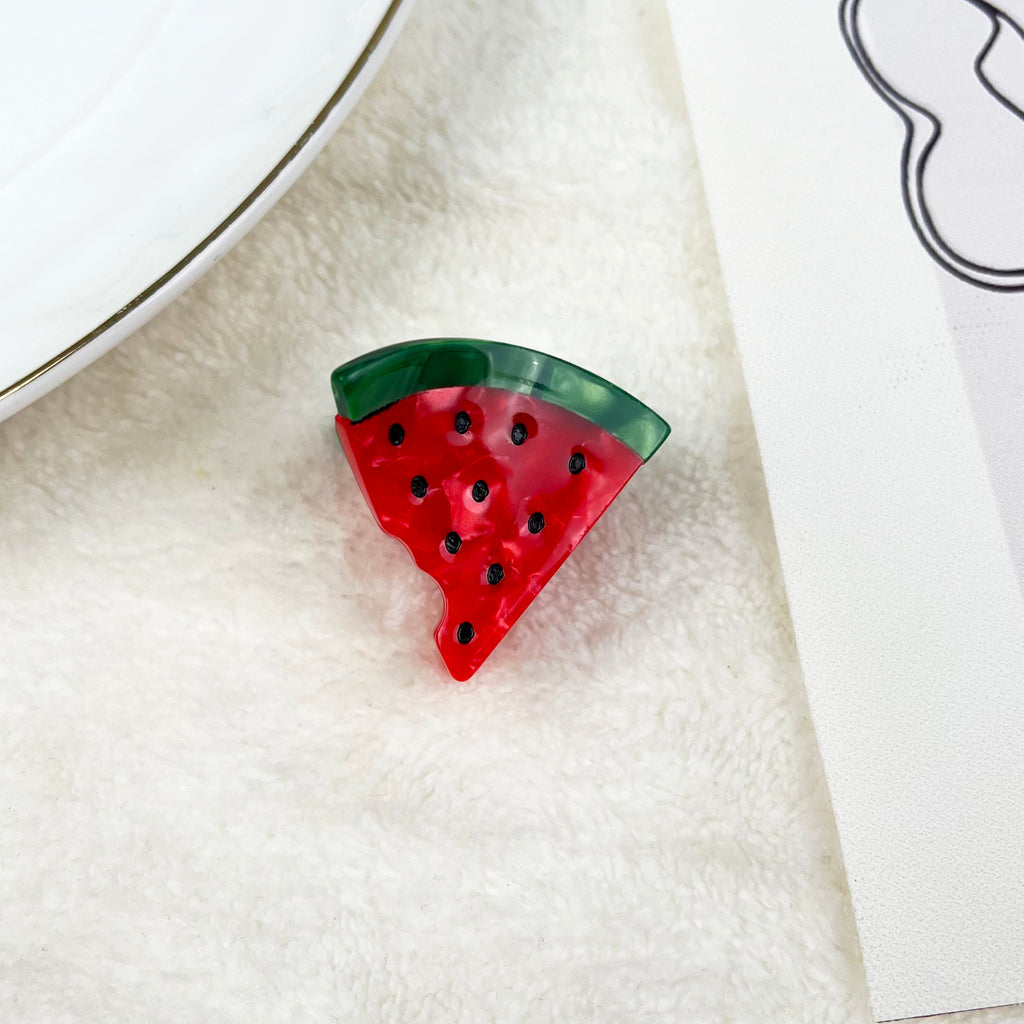 Acetate Fruit Small Hair Clip Cute Mini Claw Clip