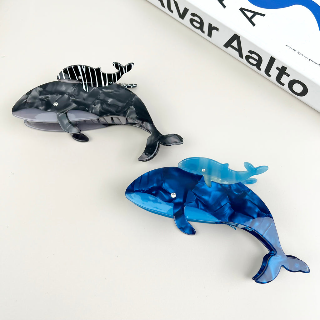 Whale hair clips Shark claw clip animal series