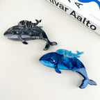 Whale hair clips Shark claw clip animal series