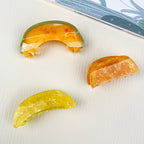 Acetate Orange Banana Hair Clip Fruit Series Claw Clips