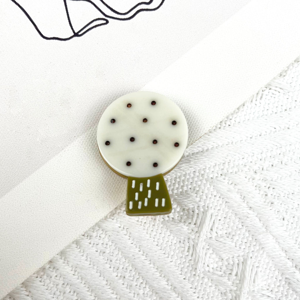 Small animal duckbill clip hedgehog flower hair clip