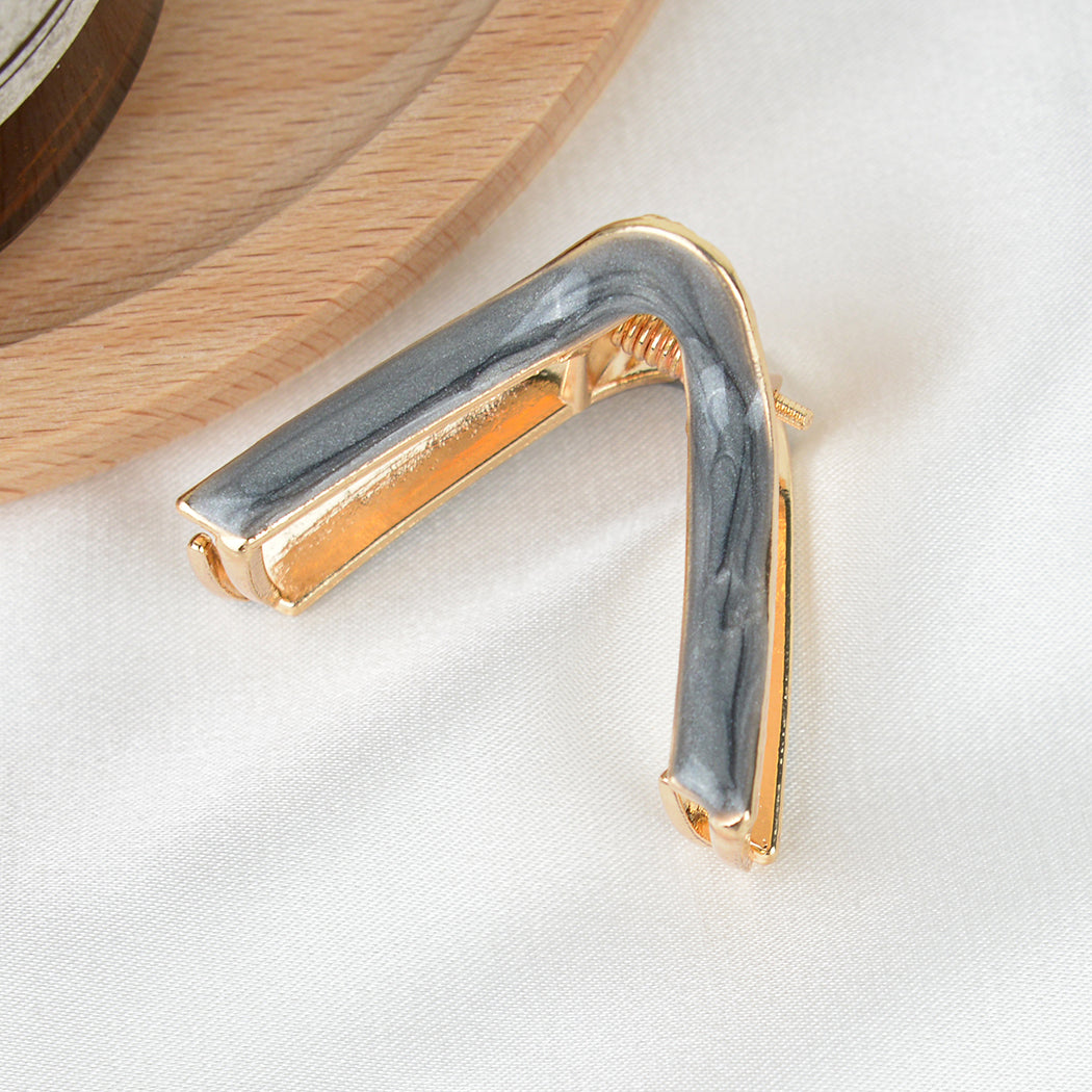 Simple Hair Clip V-Shaped