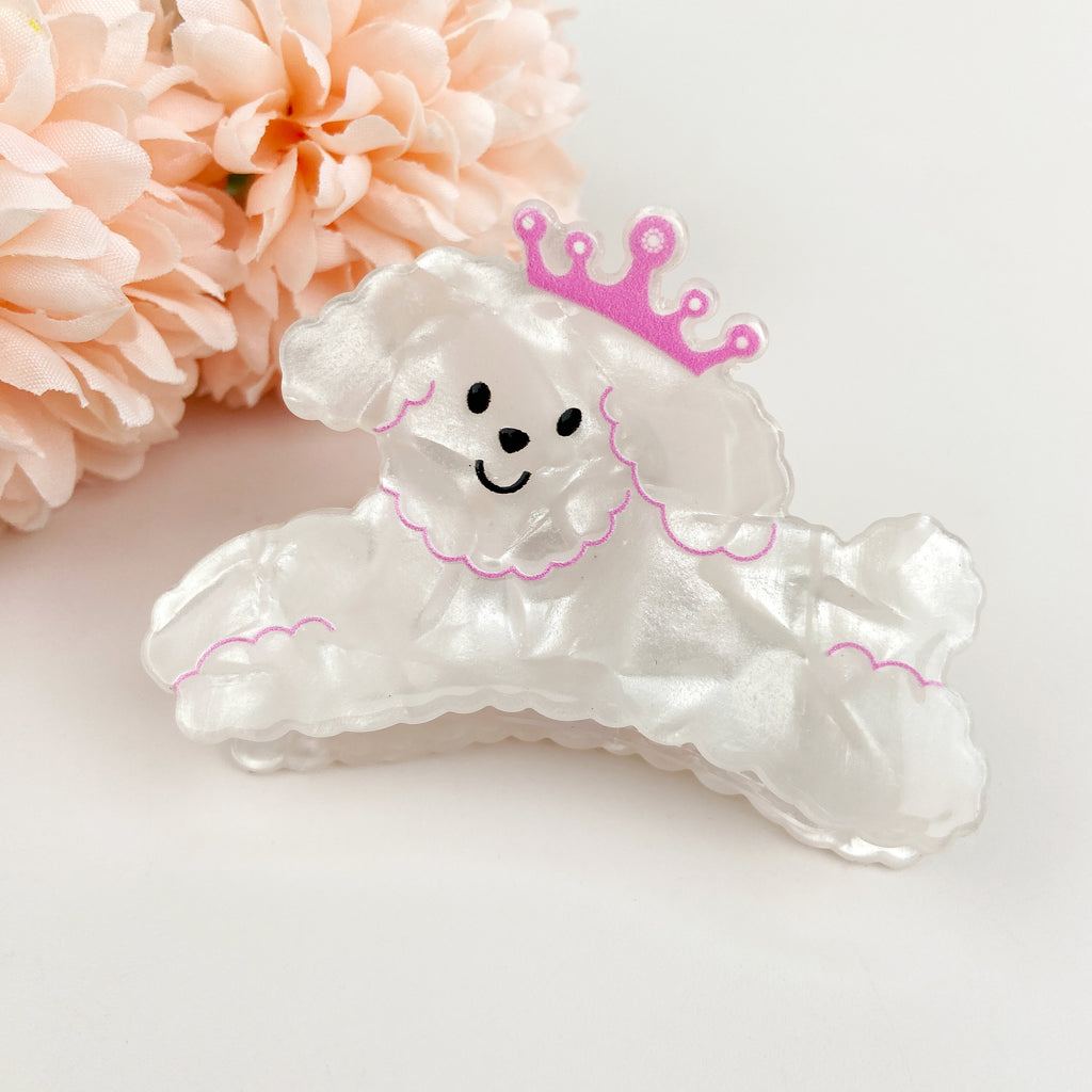 Cute Cartoon Dog Ladies Hair Clip