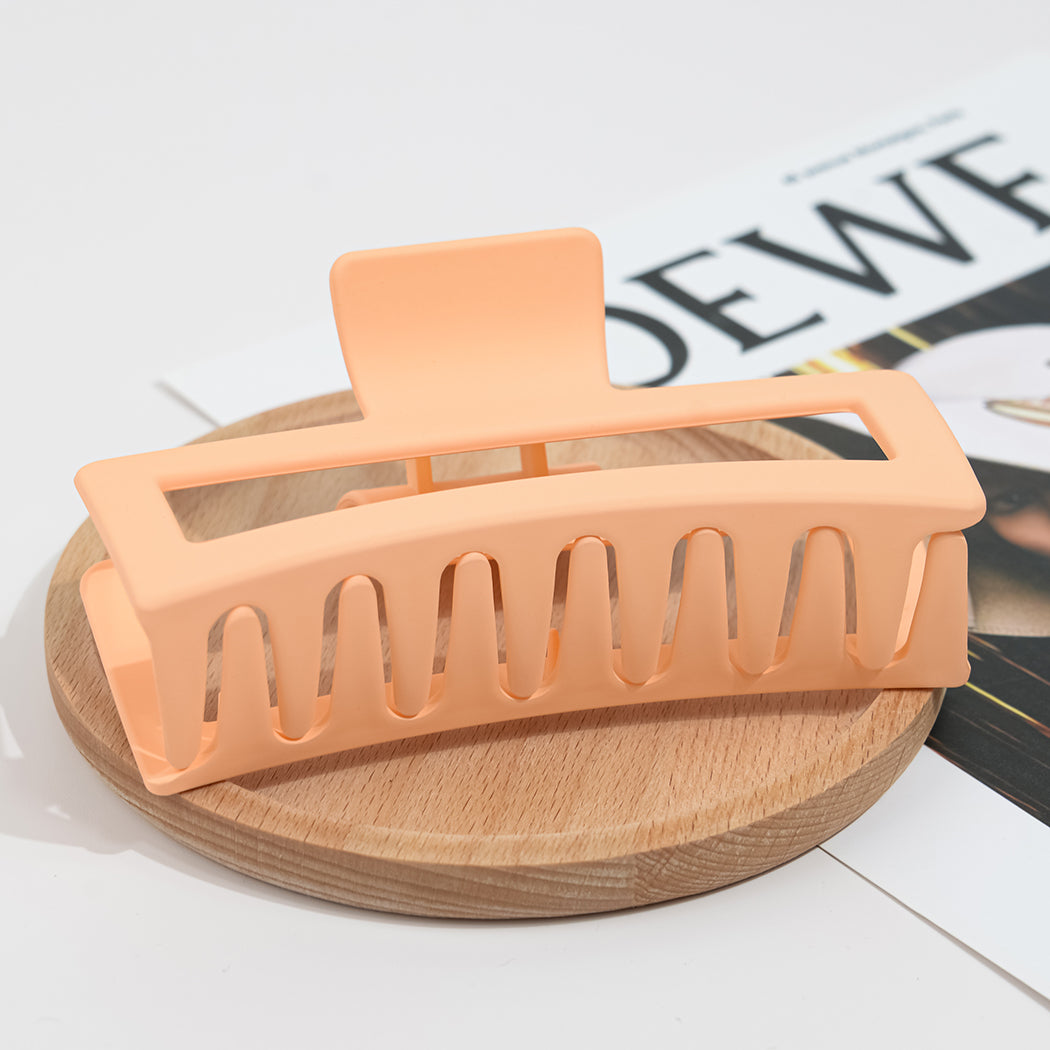 Large Frosted 3 Colors Barrettes