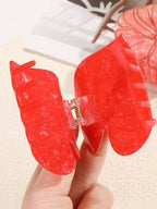 Flower Acetate Grip Updo Shark Clip