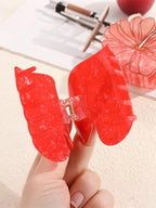 Flower Acetate Grip Updo Shark Clip