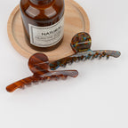 Acetate Brown Large Hair Claw Clips