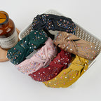 Knotted Rhinestone Hair Band