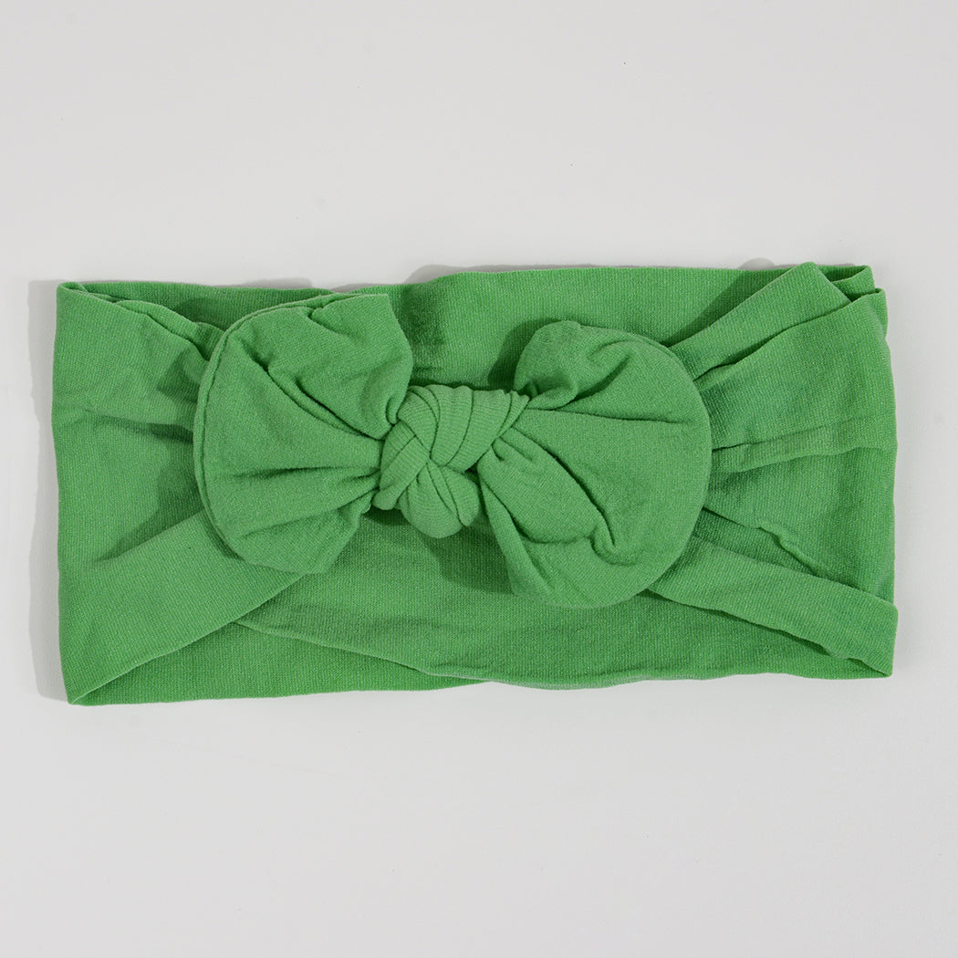 Tie-on headwrap, Bow Headband, Baby Shower