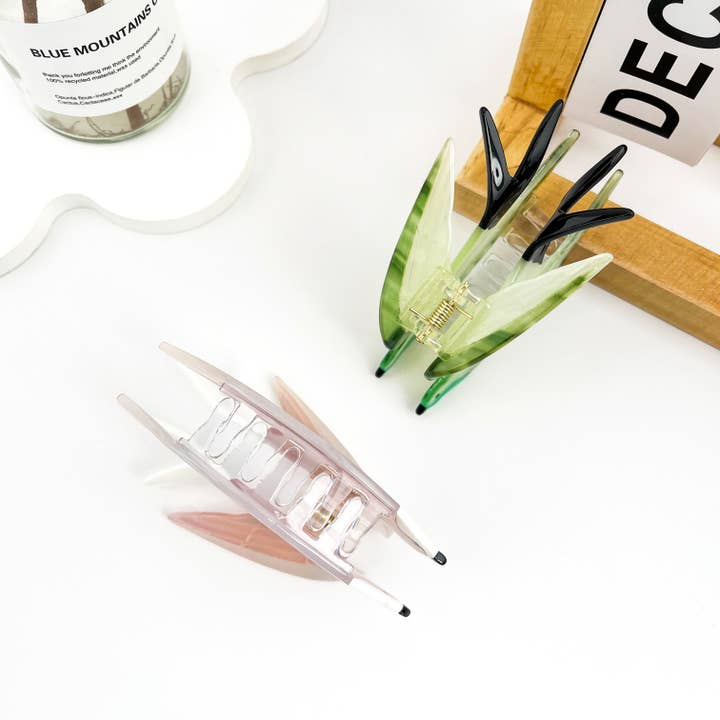 Swallow Grip Animal Acetate Hairpin Color Matching Peace Dove Shark Clip