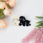 Puppy Grip Niedliche Haarklammer aus Acetat 