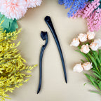 Cute Cat Claw Black Sandalwood Hairpin Long Wooden Hairpin