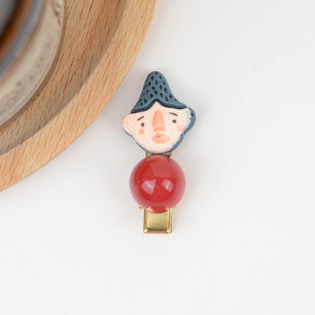 Cute Funny Little Man Barrettes