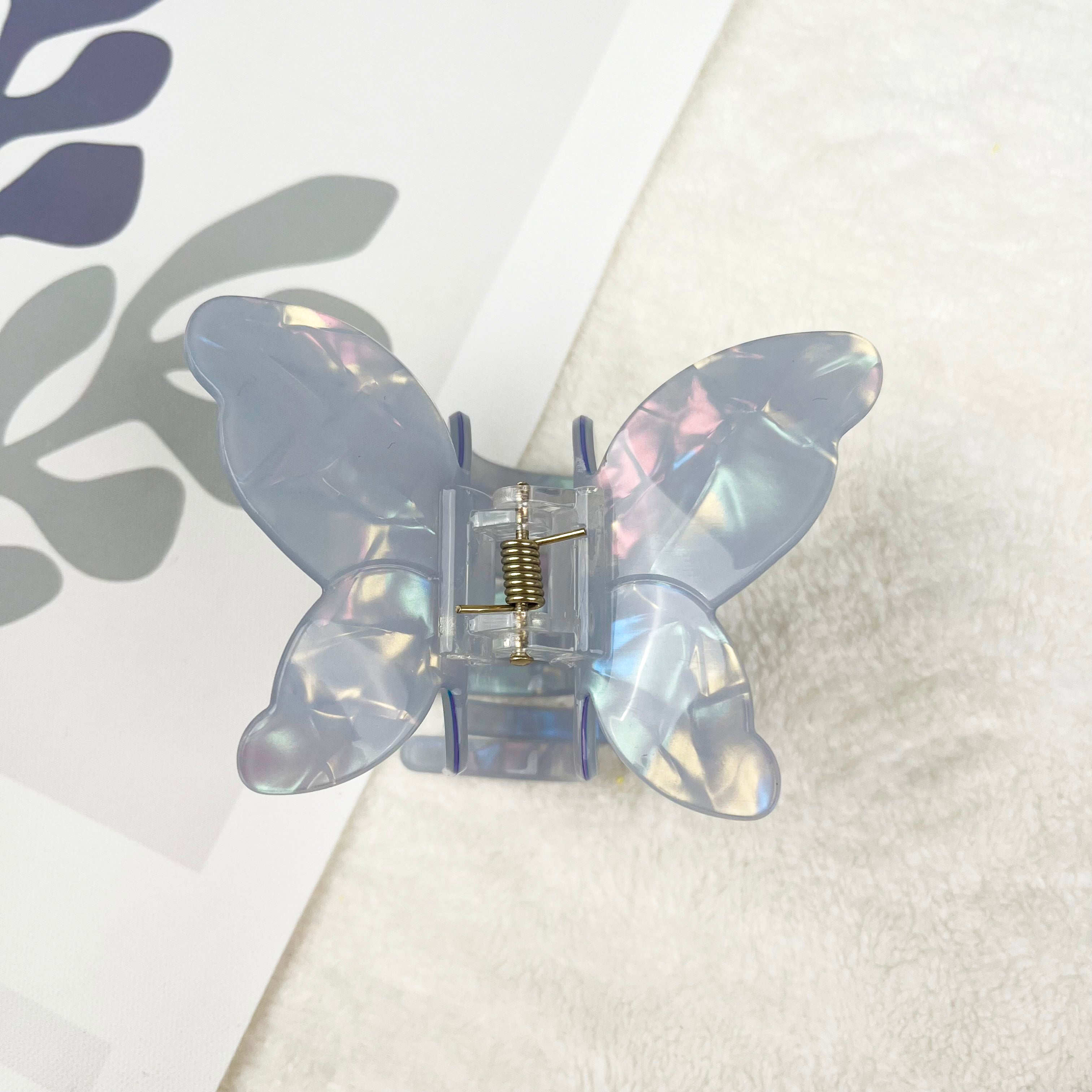 Exquisite simple butterfly hair claw clip