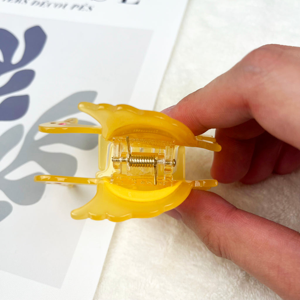 Original Design Pumpkin Duck Acetate Hair Claw Clip