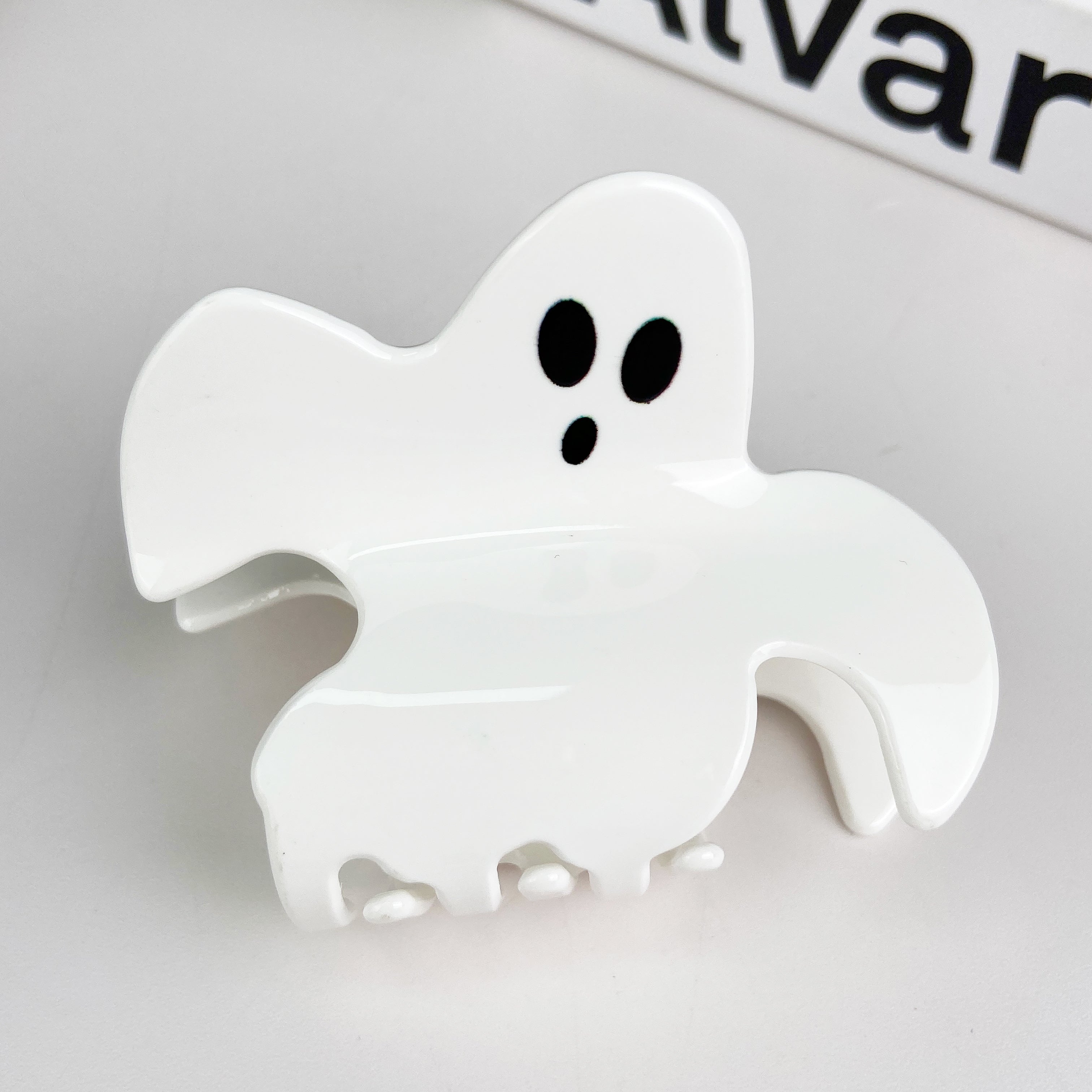 Halloween series ghost skull spider web hair clip