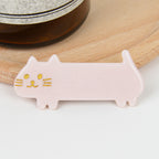Acetat Kurzer Bein Dreifarbiger Katzenhaar-Accessoires DuckBill Clip 