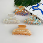 Simple Elegant Pearl Hair Clip