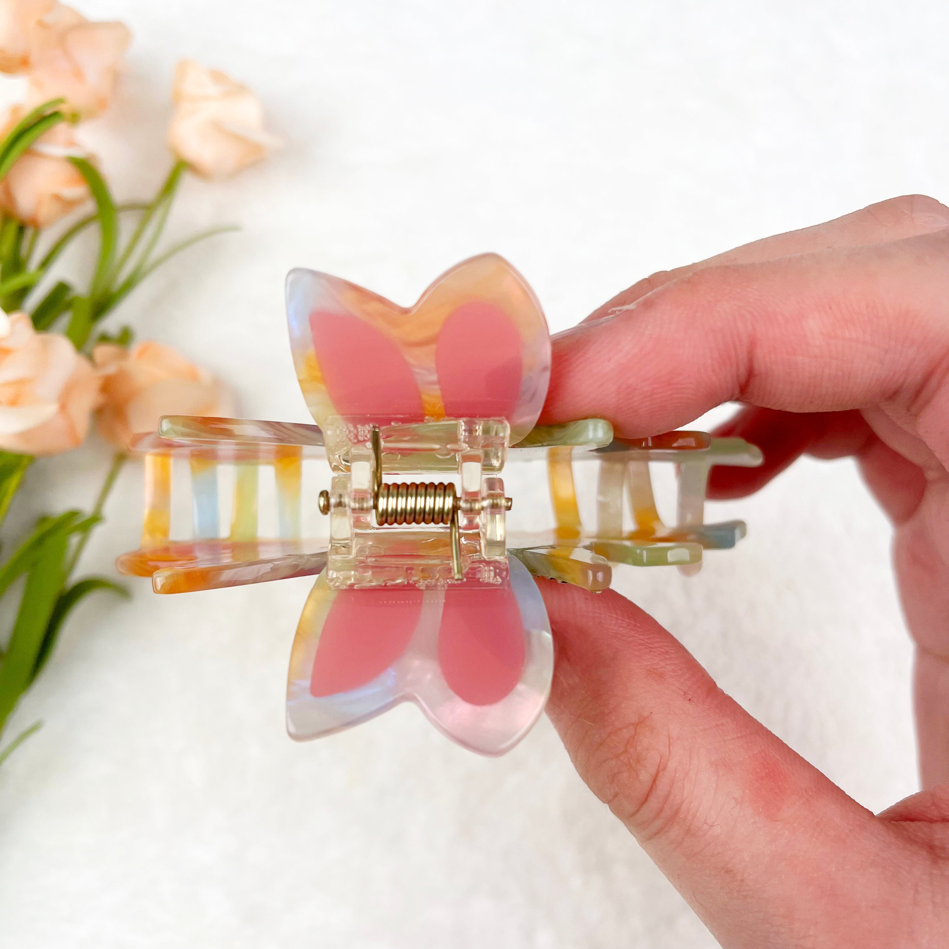 Lovely flower fairy hair claw clip