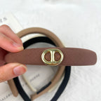 Solid color pig nose headband