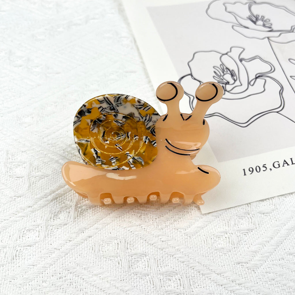 Cute Snail Hair Clips Animal Claw Clip
