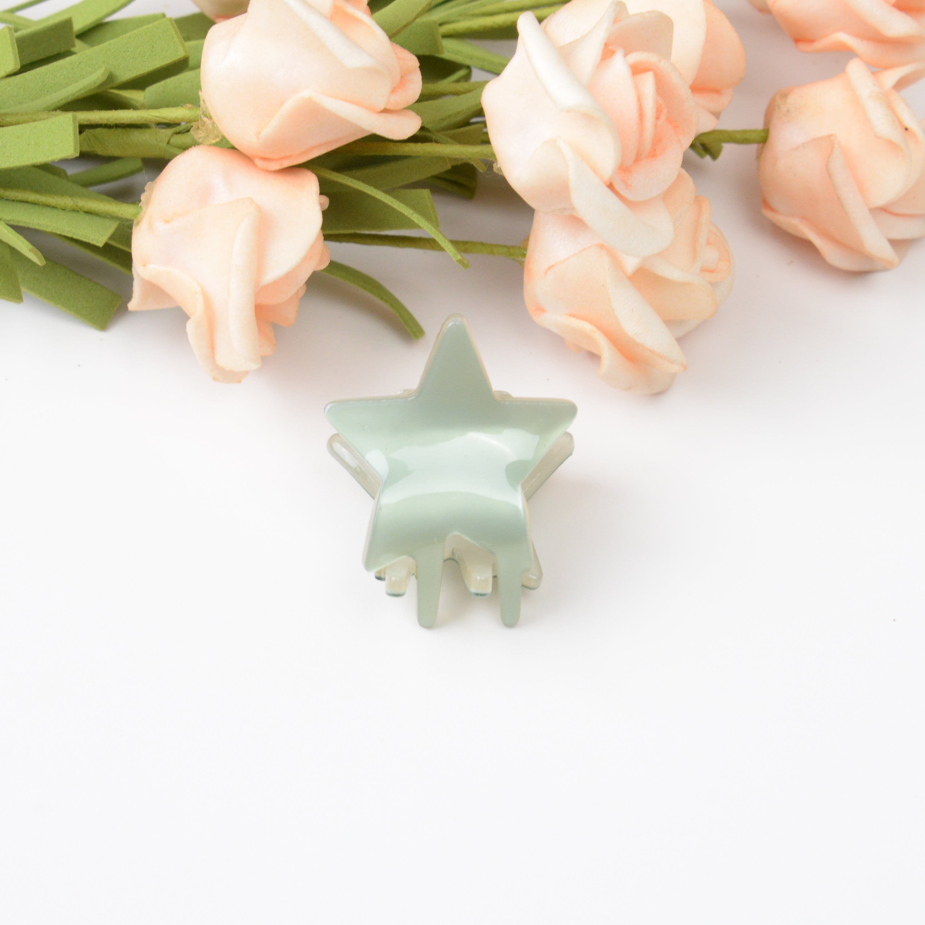 Mini Star Acetate Cute Hair Clip 1.1"