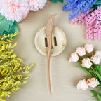 Cute cat hairpin sandalwood hairpin