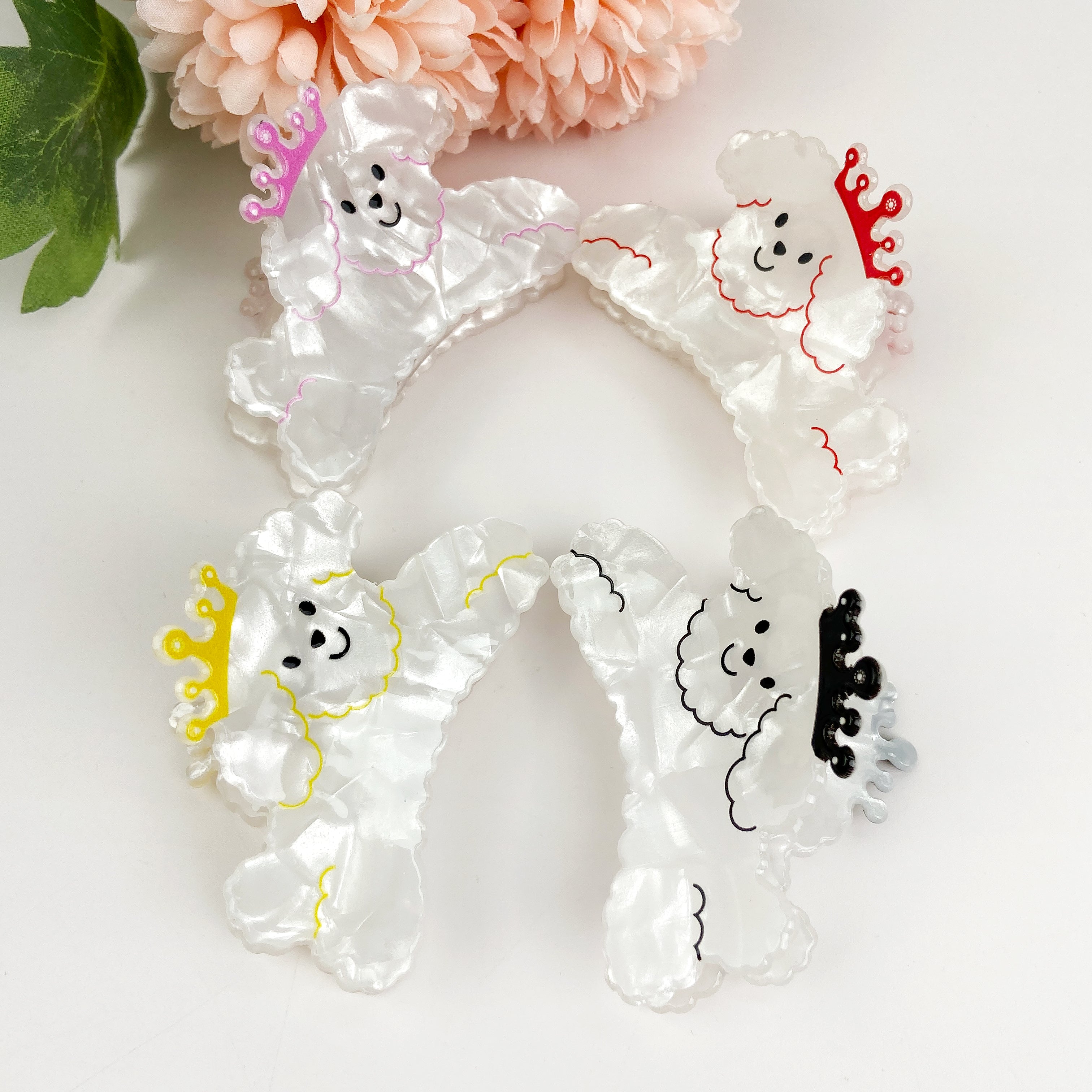 Cute Cartoon Dog Ladies Hair Clip