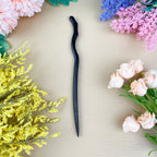 Black sandalwood hairpin wooden hairpin