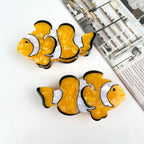 Cartoon Clown Fish Acetate Claw Clip Marine Animal Hair Clips