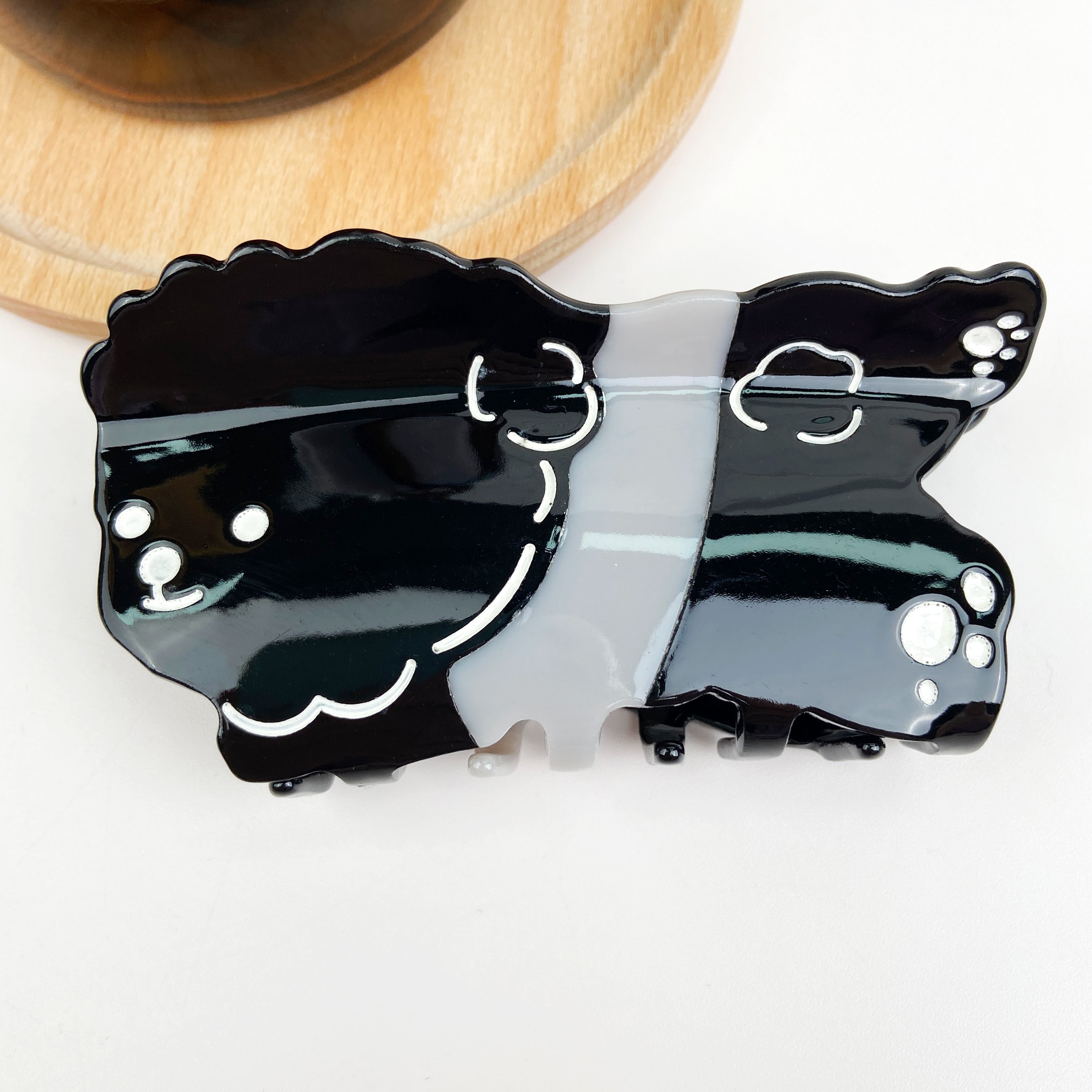 Acetate Cute Cartoon Animal Hair Clips Duckbill cilps