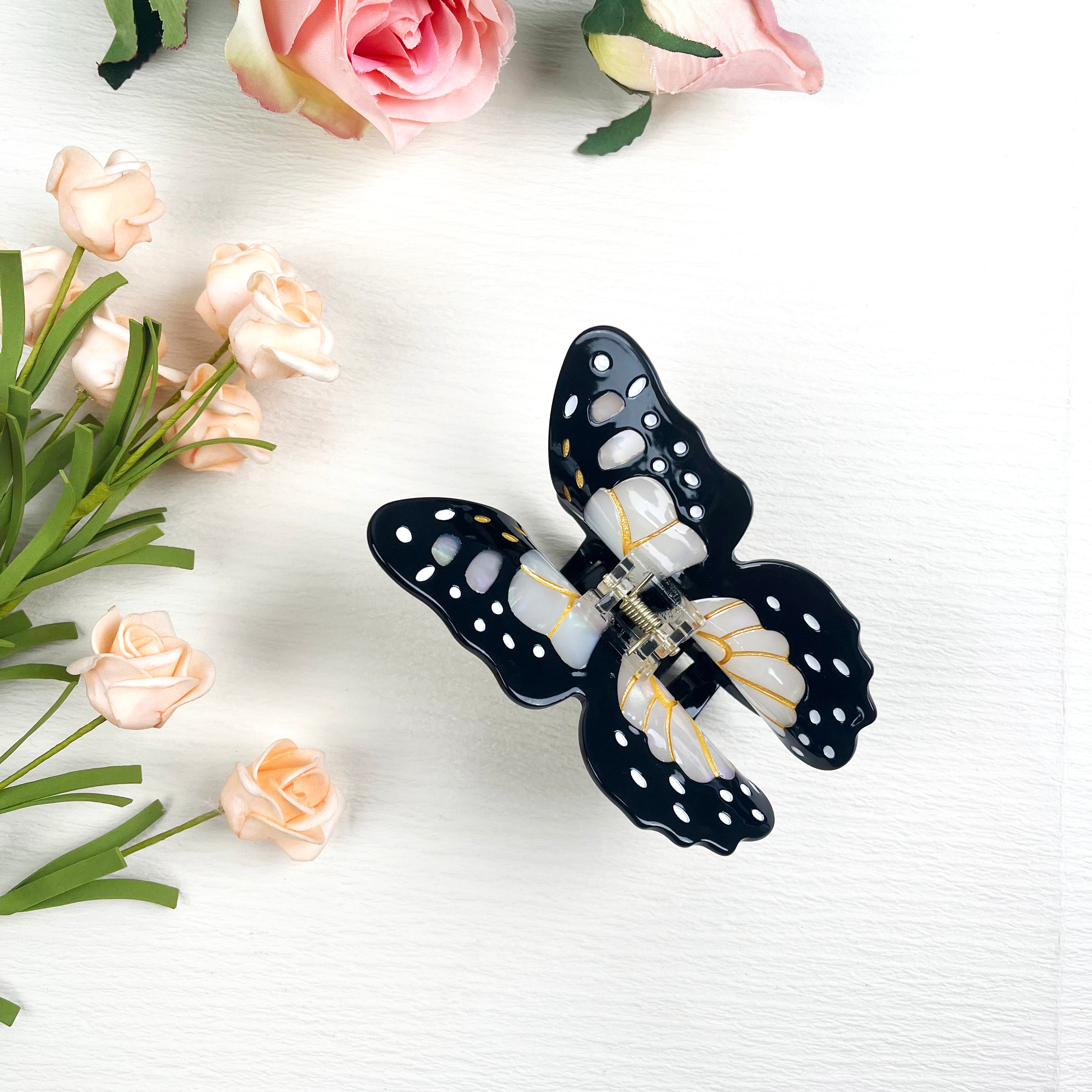 Acetate Butterfly  Claw Clip Animal Hair Clips