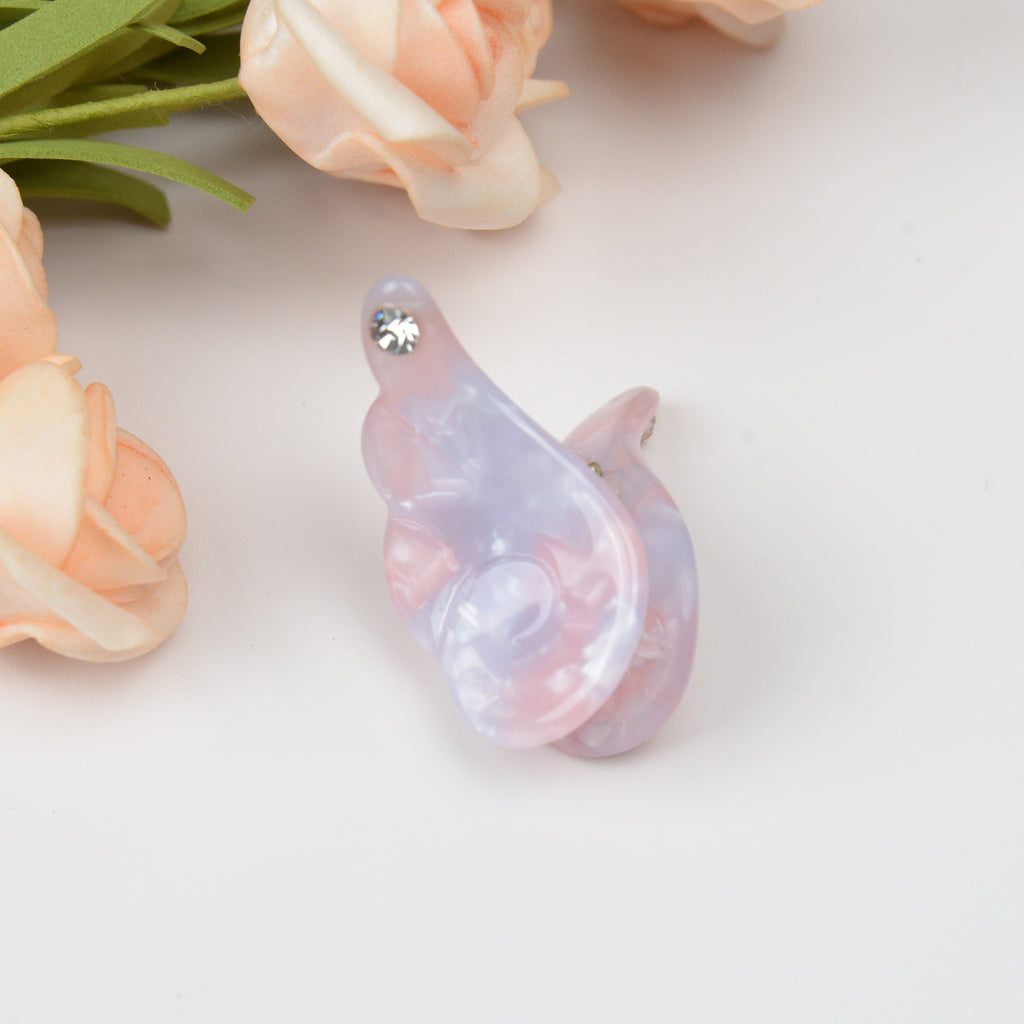 Cute Rhinestone Angel Wings Hair Clips