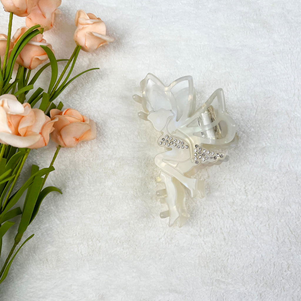 Lovely flower fairy hair claw clip
